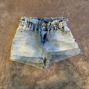 Zumiez Paper-bag Jean Shorts
